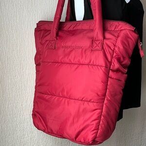Roberto Coin Puffy Red Tote Bag